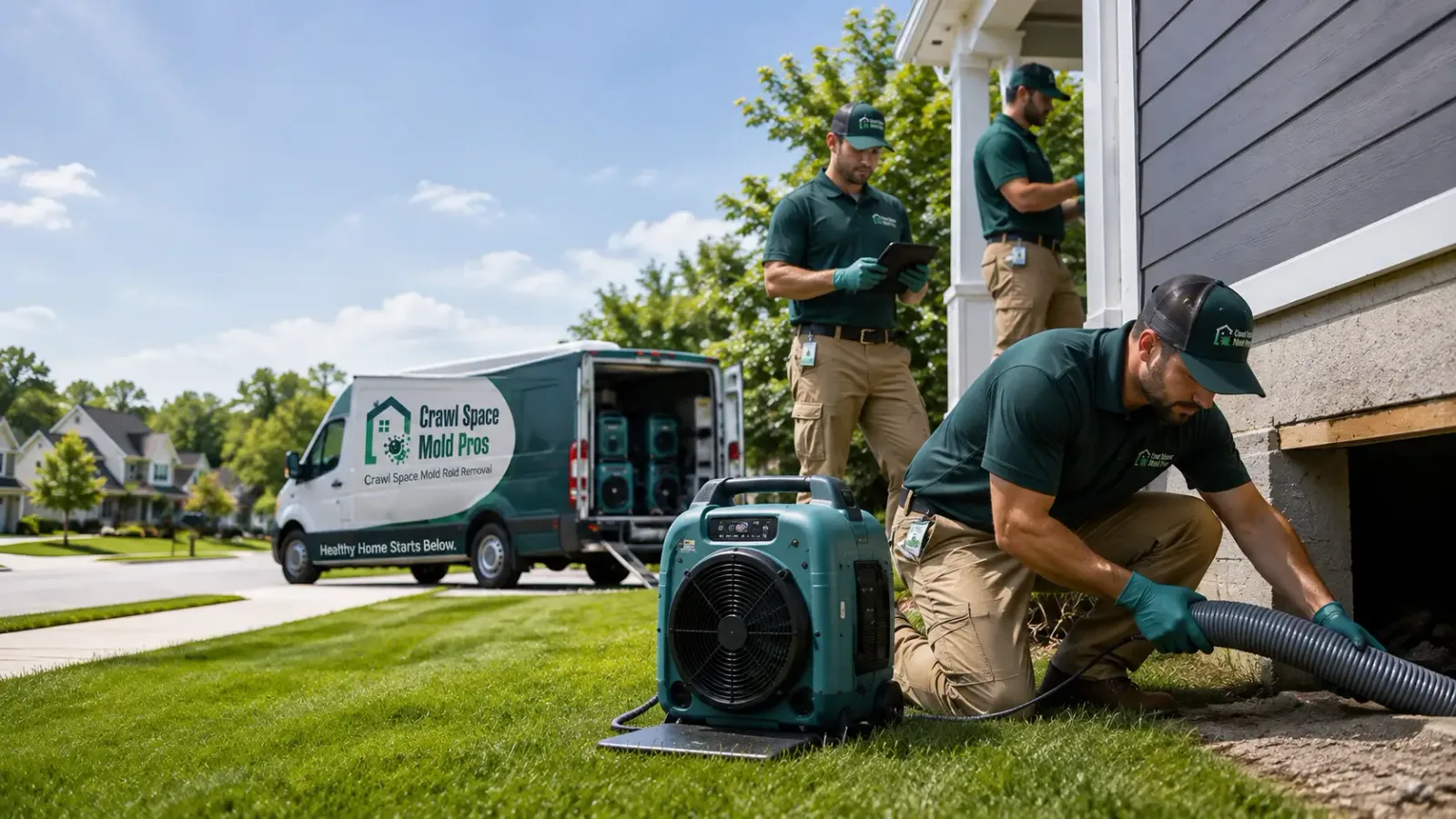 Crawl Space Mold Removal in Binghamton, NY